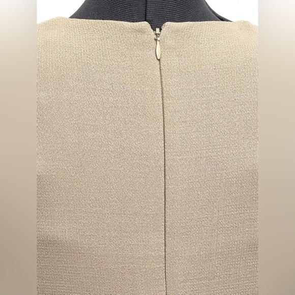 Olivine Gabbro Woman Long Sleeve Neutral Evening Dress Size 8 - Picture 7 of 16